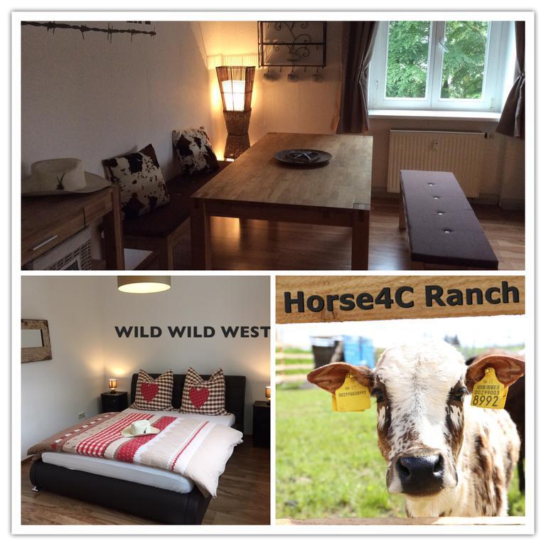 4C Horse Ranch Otel Hainichen Dış mekan fotoğraf